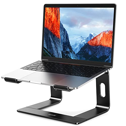 BESIGN LS03 Aluminum Laptop Stand, Ergonomic Detachable Computer Stand, Riser Holder Notebook Stand Compatible with Air, Pro, Dell, HP, Lenovo More 10-15.6