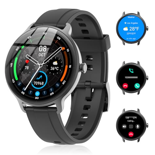 Smart Watch for Men Women(Answer/Make Calls), Smartwatch Built-in AI Voice, 1.27