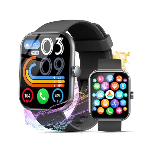 Smart Watch for Men Women(Answer/Make Calls), 1.96